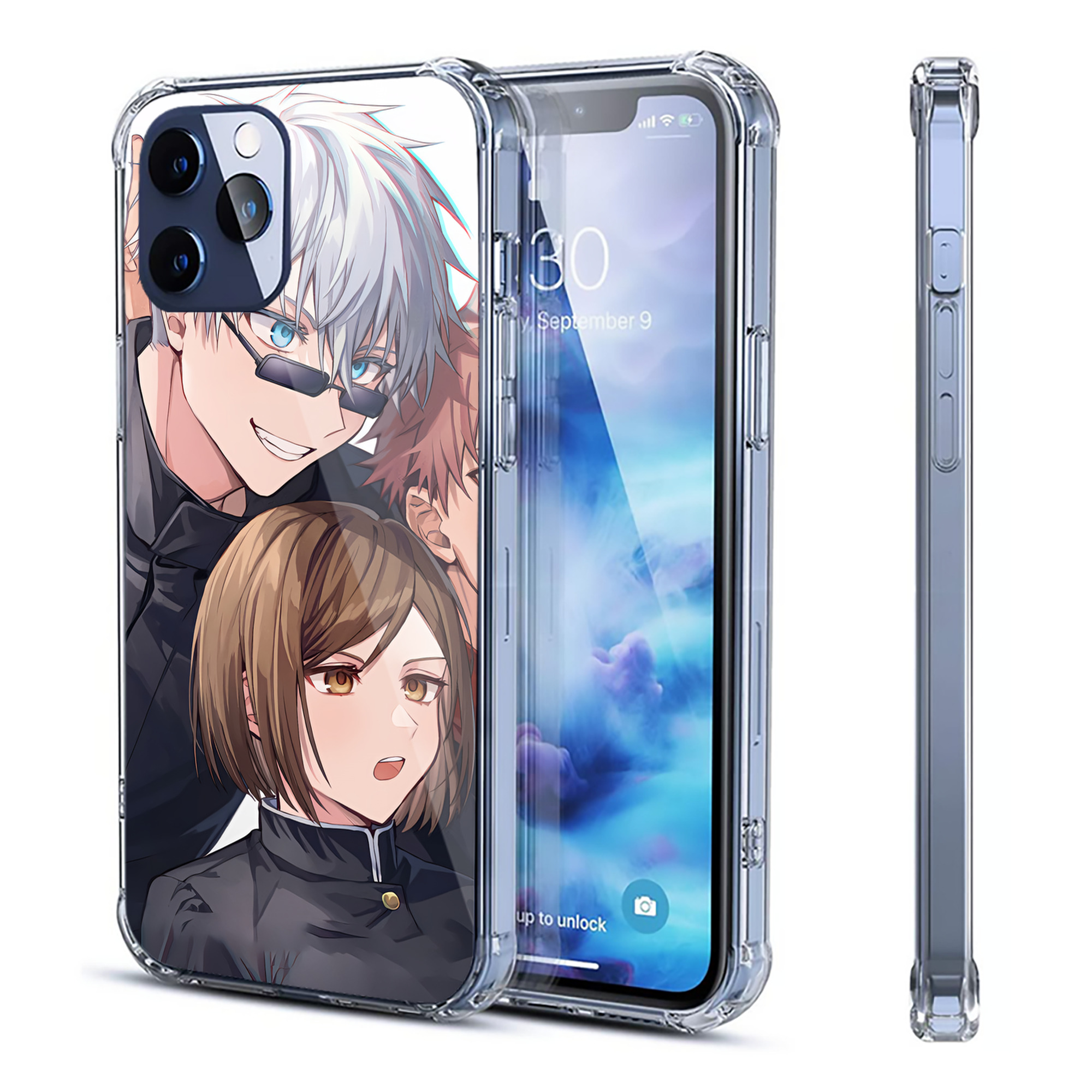 （画像用） SPY×FAMILY间谍家家酒 【iPhone 12シリーズ対応】透明スマホケース（クリアソフトケース）